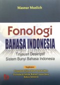Fonologi BAHASA INDONESIA cetakan pertama