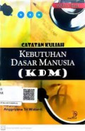 Catatan Kuliah Kebutuhan dasar manusia