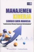 Manajemen Kinerja Sumber Daya Manusia cetakan pertama